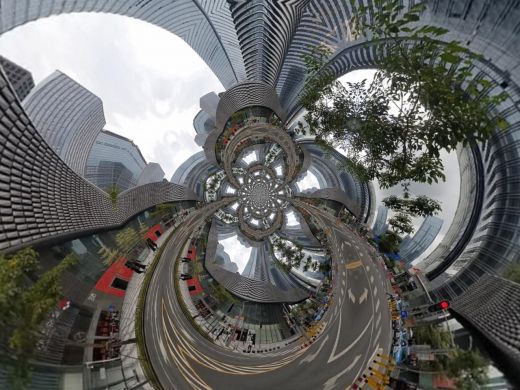 One Avenue Centre-Shenzhen-China 2025-Polar Invert Image